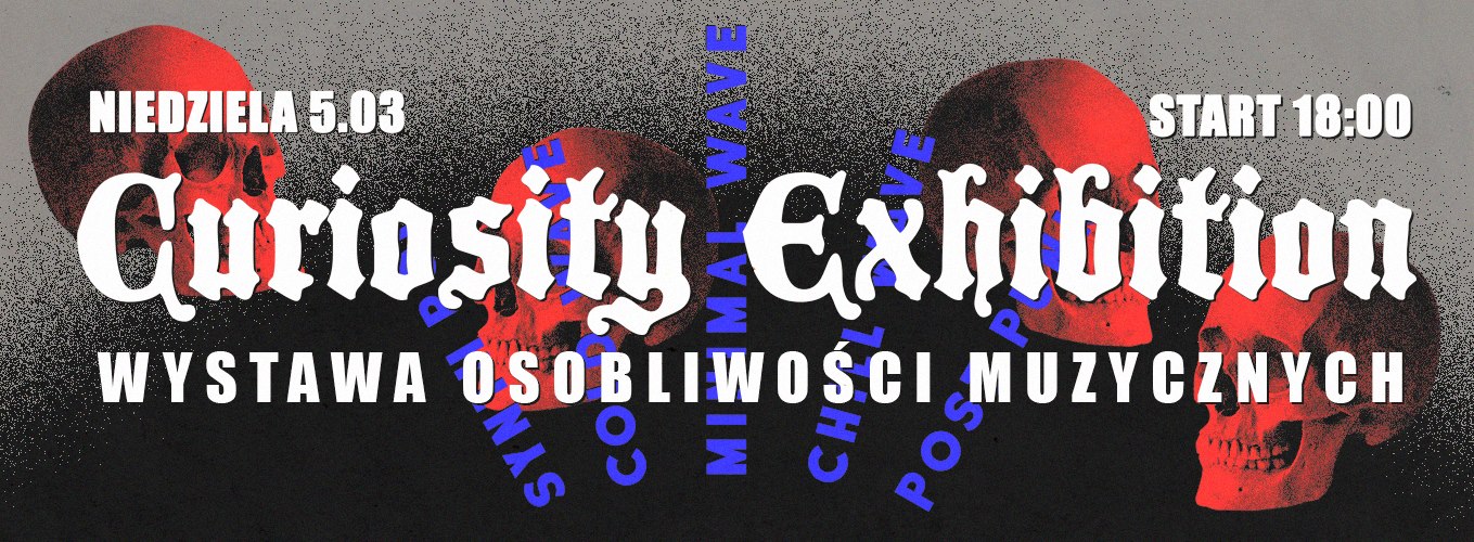 Curiosity Exhibition - Transmission / Transmisja dj set (05.03.2017 - Chmury - Warszawa)